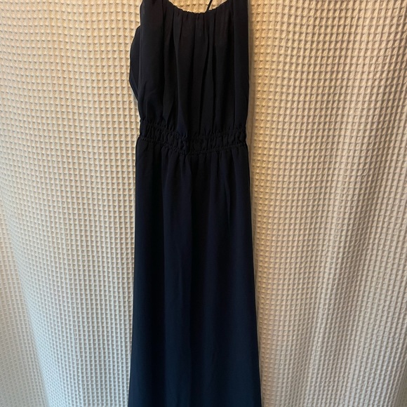 Banana Republic flowy dress, Maxi length, navy, empire waist SZ MD - Picture 2 of 9